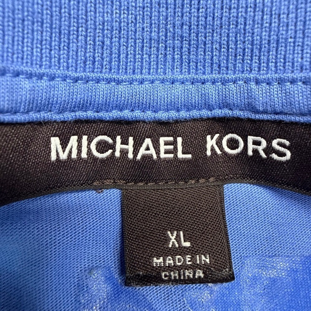 Michael Kors Luxury Polo Mens Dress shirt Casual Golf Collard T-Shirt XL - Picture 7 of 7